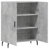 Sideboard Concrete Grey 69.5x34x90 cm Engineered Wood 827744