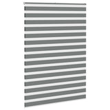 Zebra Blind Dark Grey 165x200 cm Fabric Width 160.9 cm Polyester 4014170