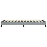 Bed Frame without Mattress Light Grey 100x203 cm Twin XL Fabric 346755