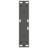 Coffee Table Legs V-Shape 2 pcs Anthracite 38x cm Steel 4012626