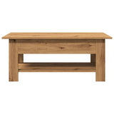 Coffee Table Artisan Oak 102x55x42 cm Engineered Wood 856797