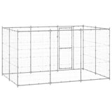 Outdoor Dog Kennel Galvanised Steel 7,26 m 3082308