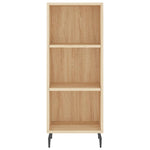 Highboard Sonoma Oak 34.5x34x180 cm Engineered Wood 3199380