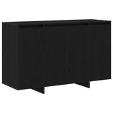 Sideboard Black oak 120 x 41 x 75 cm Engineered wood 3333905