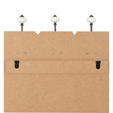Wall-mounted Coat Rack with 6 Hooks 120x40 cm HAPPY LOVE 245855