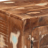 ZNTS Bedside Cabinet 40x32x46 cm Solid Wood Reclaimed 4104509