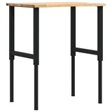 Workbench 80x60x cm Solid Wood Oak 3309694
