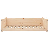 Dog Bed 95.5x65.5x28 cm Solid Pine Wood 821457