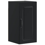 3 Piece Bathroom Cabinet Set UTRECHT Black Engineered Wood 3417811