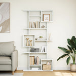 Book Cabinet White 92x29x188 cm Engineered Wood 3310316