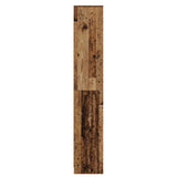 Bathroom Cabinet Old Wood 30 x 33 x 190 cm Engineered Wood 890758