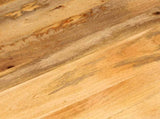 Table Top 50x3.8 cm Round Solid Wood Mango 370061