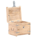 Chest 40x40x40 cm Solid Acacia Wood 289648