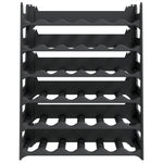 ZNTS Wine Rack for 36 Bottles PP Stackable 3189181