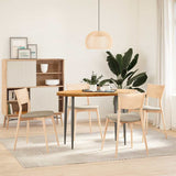 Table Top Light Brown 120x60x4 cm Solid Wood Oak Oval 4009051
