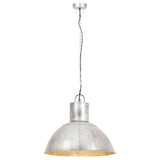 Hanging Lamp 25 W Silver Round 48 cm E27 320563
