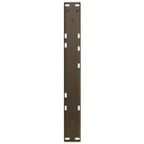 Coffee Table Legs V-Shape 2 pcs Natural Steel 50x cm Steel 4012611