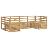 Outdoor Sofa Set 6 pcs White 245 x 126.5 x 73 cm 3392409