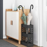 Umbrella Stand Black 28 x 12 x 41 cm Steel 868524