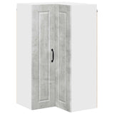 Wall Corner Cabinet PORTO Concrete Grey 57 x 57 x 100 cm 885518