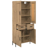 Highboard 2 pcs Artisan Oak 69.5 x 34 x 180 cm Engineered Wood 3415896