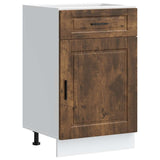 Kitchen Base Cabinet Porto Smoked Oak Engineered Wood 853962