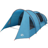Tunnel Tent 4-Person with Roof Blue and Grey 778 x 356 x 210 cm 42004039