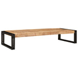 Bathroom Shelf Brown 120 x 50 x 23 cm Soild Rough Mango Wood 4102763