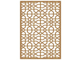 Garden Wall Decoration 105x55 cm Corten Steel Moorish Design 824477