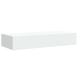 Wall-mounted Drawer Shelf White 60x23.5x10 cm MDF 330255