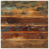 Table Top Multicolour Solid reclaimed wood 60x60 cm 286041