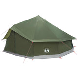 Tipi Tent Olive Green 600 x 600 x 350 cm Polyester and Steel 42029030