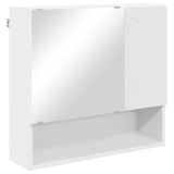 Bathroom Furniture Set 2 pcs White Engineered wood & Metal 3392933