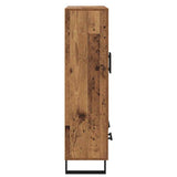 Highboard Old Wood 69.5 x 30 x 115 cm Engineered Wood 882496