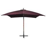Hanging Garden Parasol Bordeaux red 313776