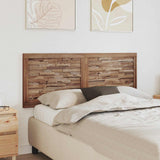Bed Headboard Natural Solid Teak Wood 42024549