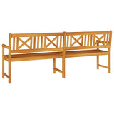 Garden Bench Brown 220 x 56 x 90cm Solid Acacia wood 4105527