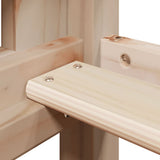 Bunk Bed without Mattress 90x190 cm Single Solid Wood Pine 3281972