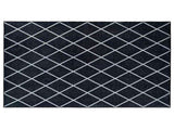 Rug ORIZ Black Diamond Pattern 300 x 400 cm 100% Polyester 42050347