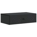 Wall-Mounted Side Table Black 59 x 34.5 x 17 cm Engineered Wood 898146