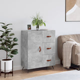 Sideboard Concrete Grey 69.5x34x90 cm Engineered Wood 827888