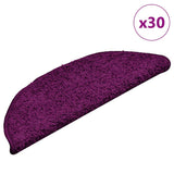 Stair Mats 30 pcs 56x17x3 cm Pink Half Round 3365809