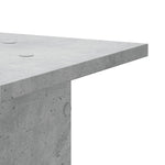 Plant Stands 2 pcs Concrete Grey 30x30x80 cm Engineered Wood 3307867