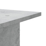 Plant Stands 2 pcs Concrete Grey 30x30x80 cm Engineered Wood 3307867