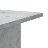 Plant Stands 2 pcs Concrete Grey 30x30x80 cm Engineered Wood 3307867