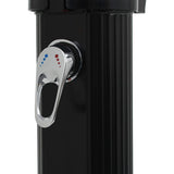 Foldable Solar Shower Black 214 cm 23 L 91719