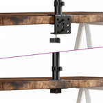 ZNTS Monitor Mount Black Steel VESA 75/100 mm 358004