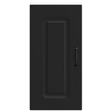 Kitchen Wall Cabinet Kalmar Black Engineered Wood 853538