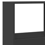 Bookcase Black 100x33x175 cm Engineered Wood 3309403