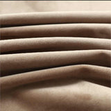 Blackout Curtains with Rings 2 pcs Velvet Beige 140x245 cm 134506